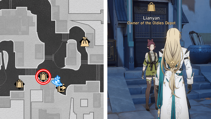 HSR - Oldies Depot Location