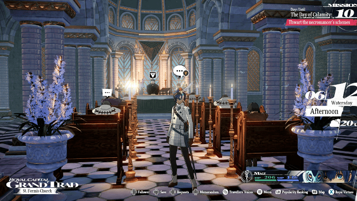 Metaphor ReFantazio Church