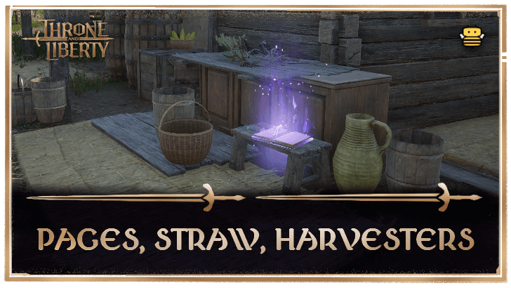 Pages, Straw, Harvesters