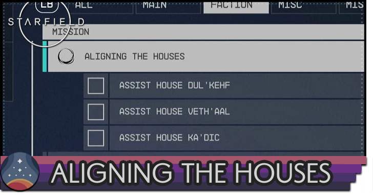 Starfield Aligning the Houses