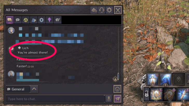 Throne and Liberty Goblin Lich Text