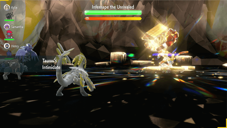 Pokemon SV - Infernape Raid Intimidate