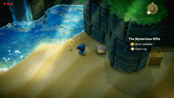 Zelda EoW - Rock Map Location