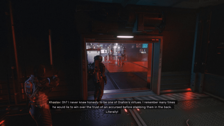 Starfield Twice Reformed Khaslav Encounter