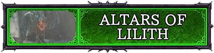 Diablo 4 - Partial Banner - Altars of Lilith