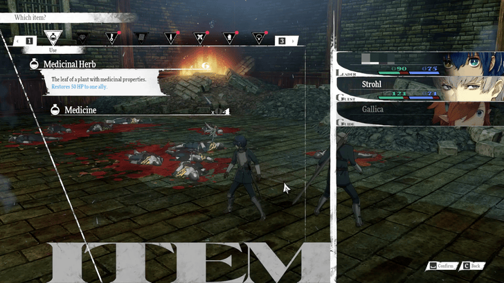 Metaphor ReFantazio - Using Consumable Items