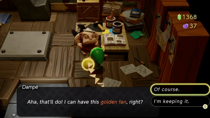 Give the Golden Fan to Dampe