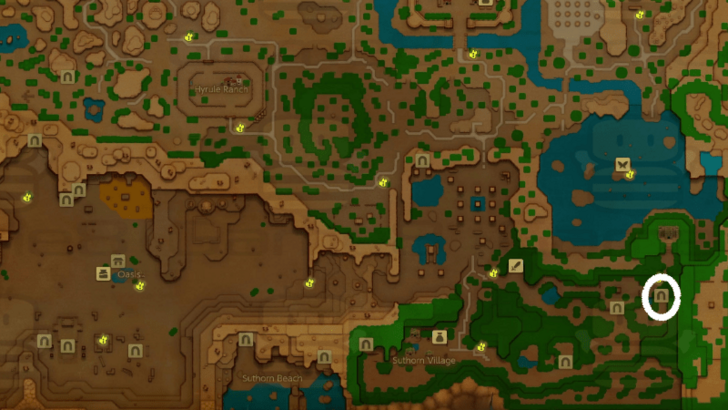 Brazier Map Location