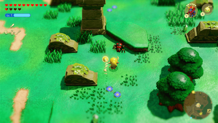 Zelda EoW - Crawltula Map Location