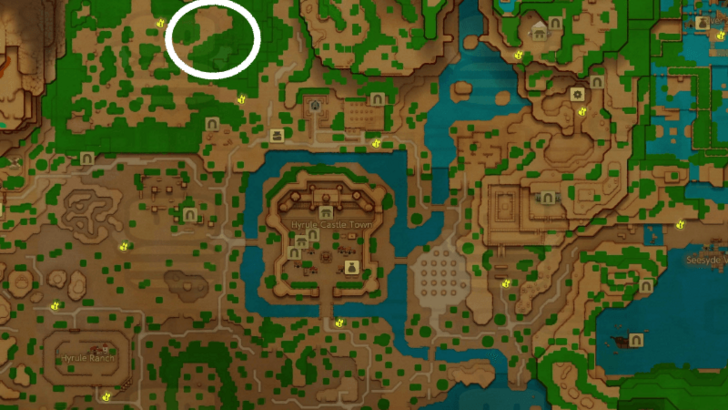 Zelda EoW - Lynel Map Location