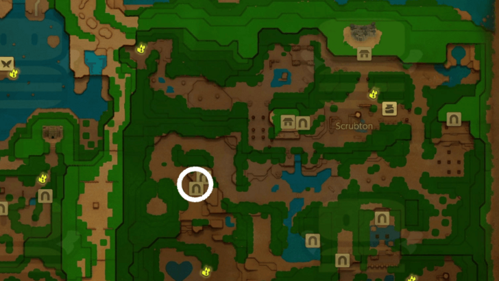 Zelda EoW - Lizalfos Lv. 3 Map Location