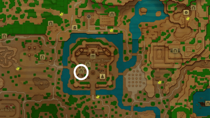 Zelda EoW - Darknut Lv. 2 Map Location