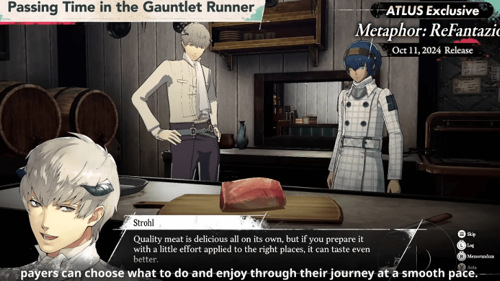 Metaphor ReFantazio - Cooking