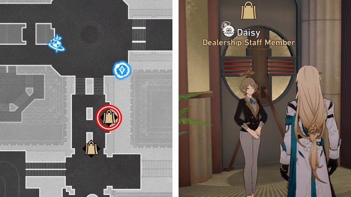 HSR - Penacony Car Dealer Location