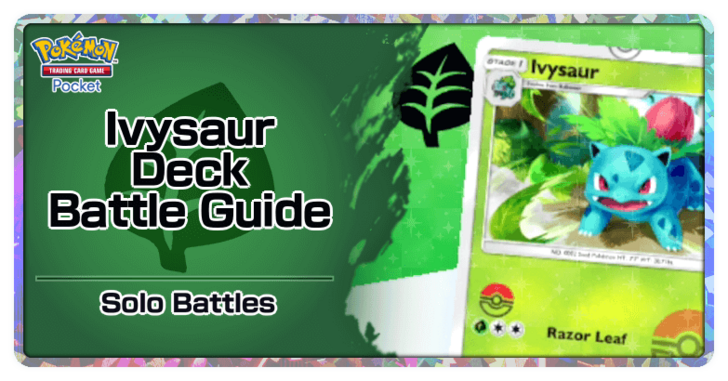 Pokemon TGC Pocket - Ivysaur Deck (Genetic Apex) Deck Build and How to Play