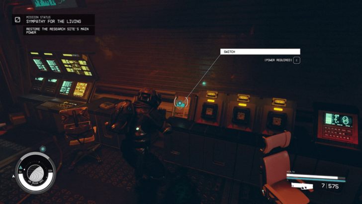 Starfield Sympathy for the Living Main Power