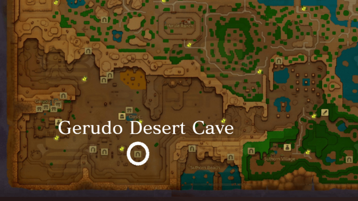 Gerudo Pot Map Location