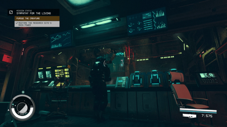 Starfield Sympathy for the Living Pursue the Creature