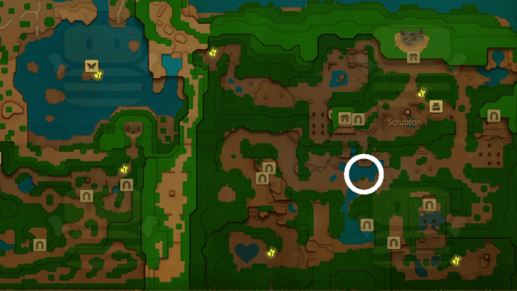 Giant Goponga Flower Map Location