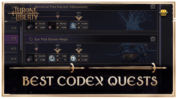 Best Codex Quests Thumbnail