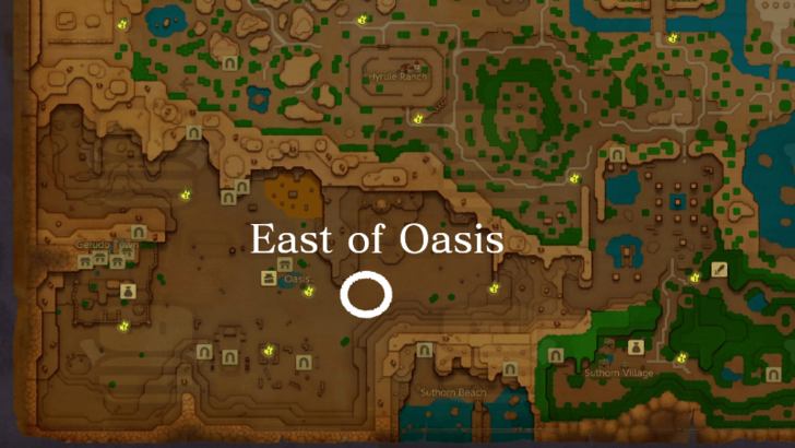 Sand Piranha Map Location