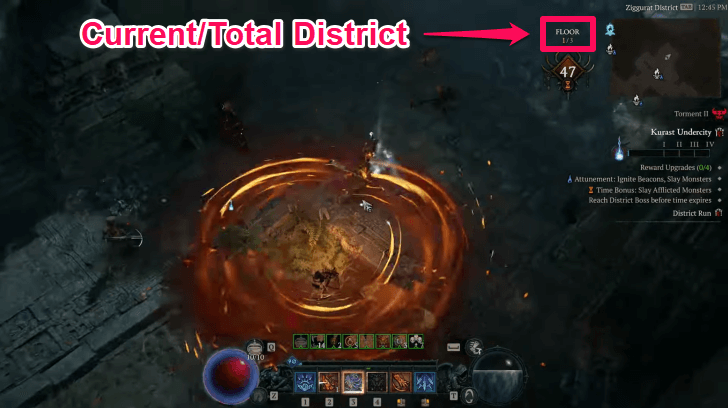 Three Districts with One Boss Each
