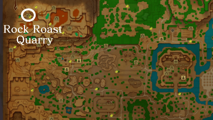 Rock Roast Map Location