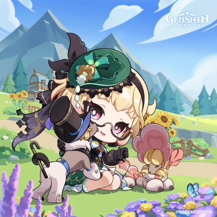 Genshin Impact - Emilie Birthday Art 2024