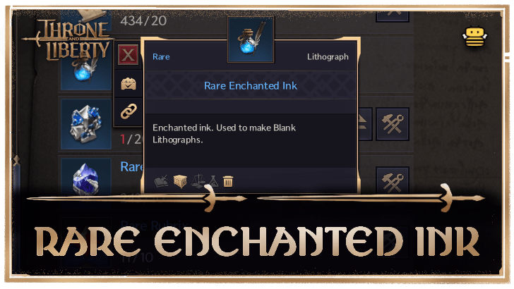 Rare Enchanted Ink