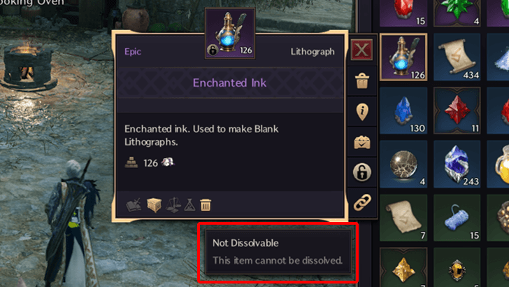 Enchanted Ink Cannot Be Dissolved