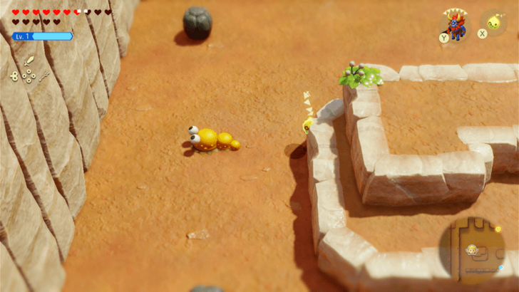 Mini-Moldorm Overworld Location