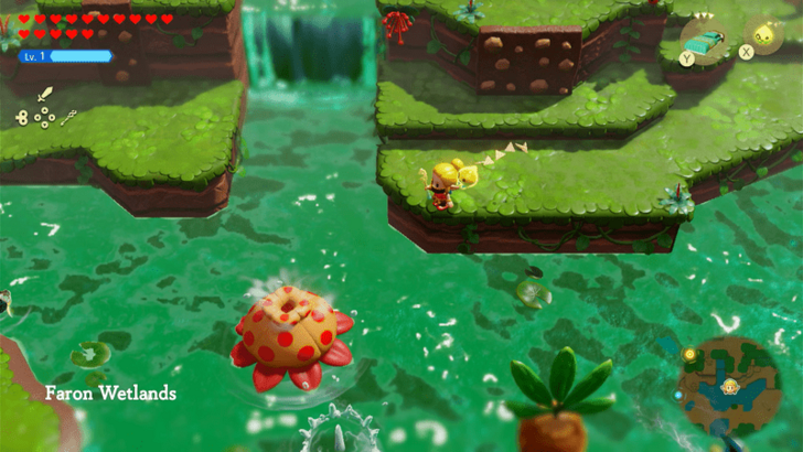 Giant Goponga Flower Overworld Location