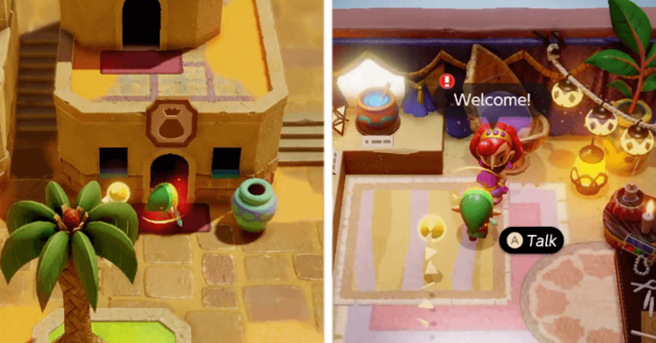 Talk to the Gerudo Town Shopkeeper