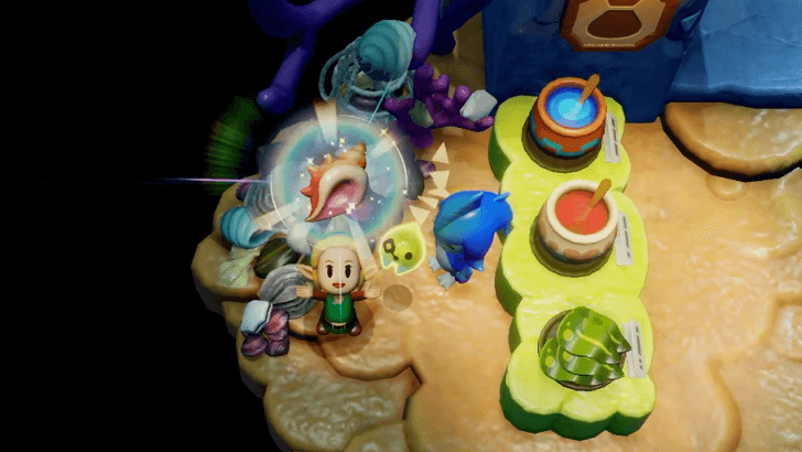 Give the Sea Zora Shopkeeper the Disgusting Unfortunate Smoothie and Get the Floral Seashell
