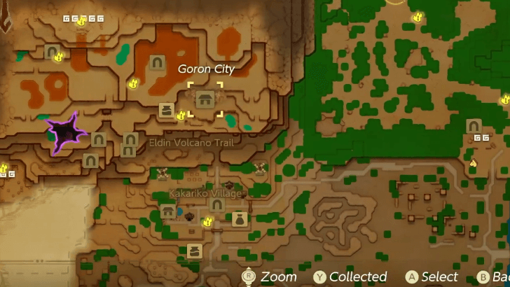Warp to Goron City