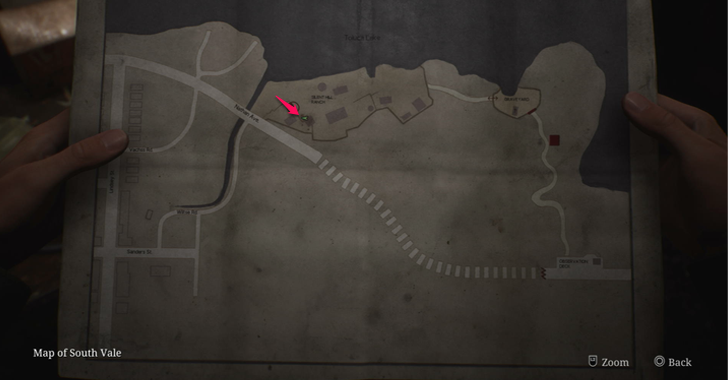 Auto Parts Key map loc