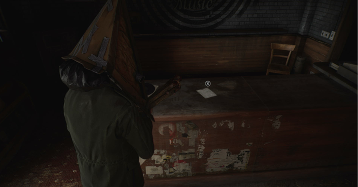 Record Store Note overworld loc