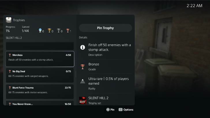 Merciless Trophy Tracker