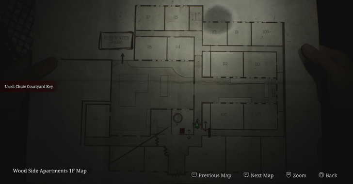 Silent Hill 2 Remake Chute Courtyard Key Use