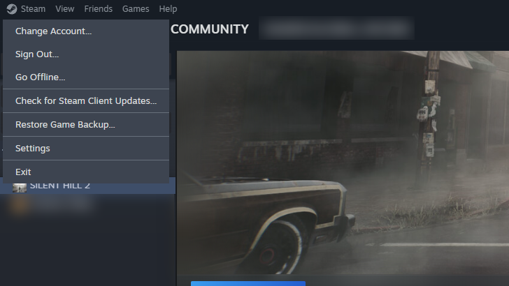 Steam Screen