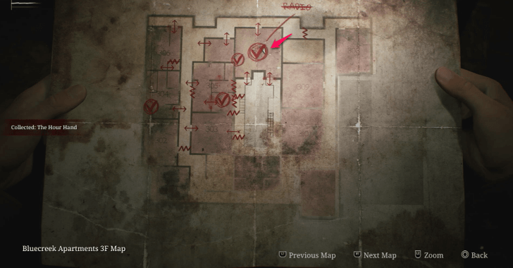 The Hour Hand map loc