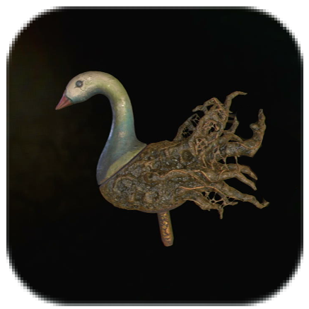 Swan Figurine Icon