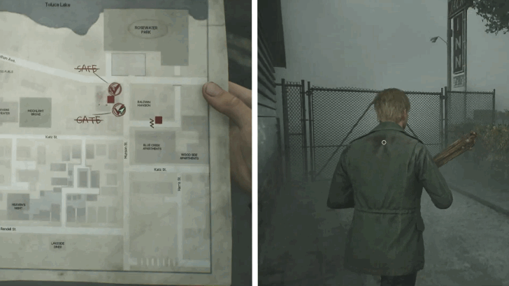 Locked Fence Gate Location