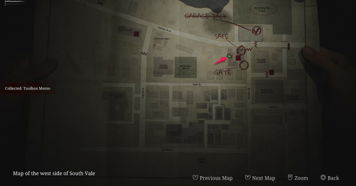 Toolbox Memo map loc