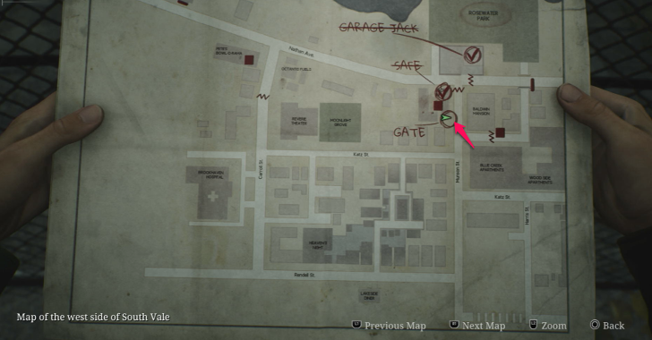 Silent Hill 2 Remake Gate Key Use