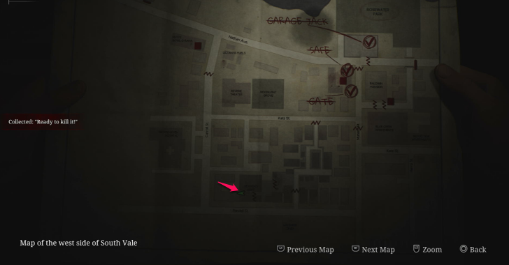 "Ready to kill it!" map loc