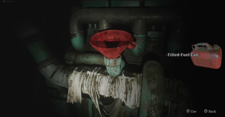 Silent Hill 2 Remake Filled Fuel Can Use