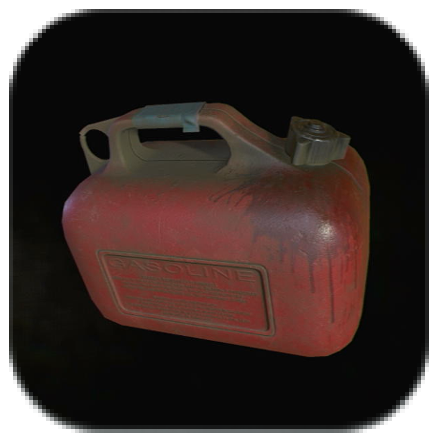 Filled Fuel Can Icon