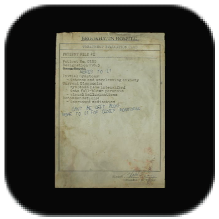 Evaluation Card, Patient #0130