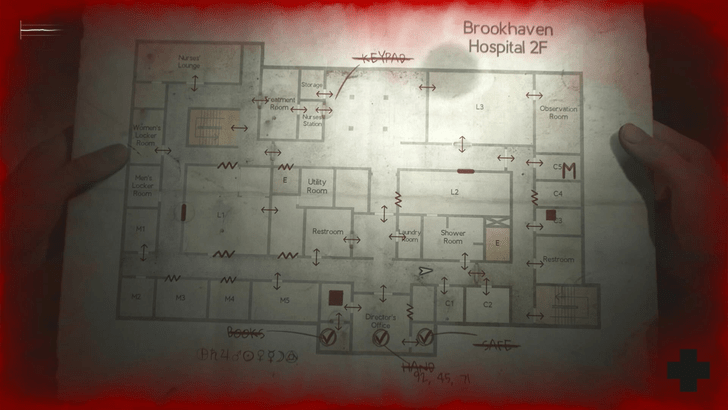 Brookhaven Hospital 2F Map